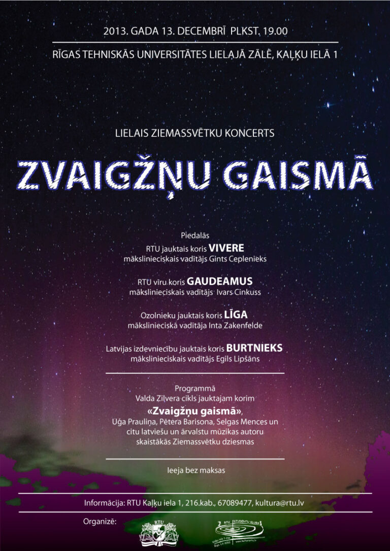 Ziemassvētku koncerts ZVAIGŽŅU GAISMĀ