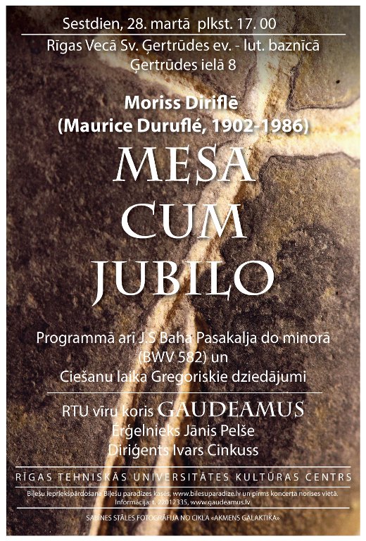 Morisa Diriflē Mesa CUM JUBILO