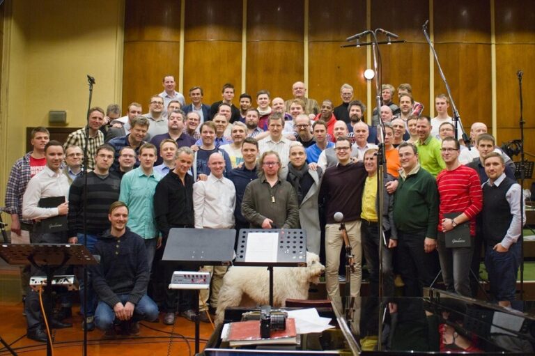 Robijs Viljamss ar latviešu RTU vīru kori «Gaudeamus» ierakstījis divas dziesmas