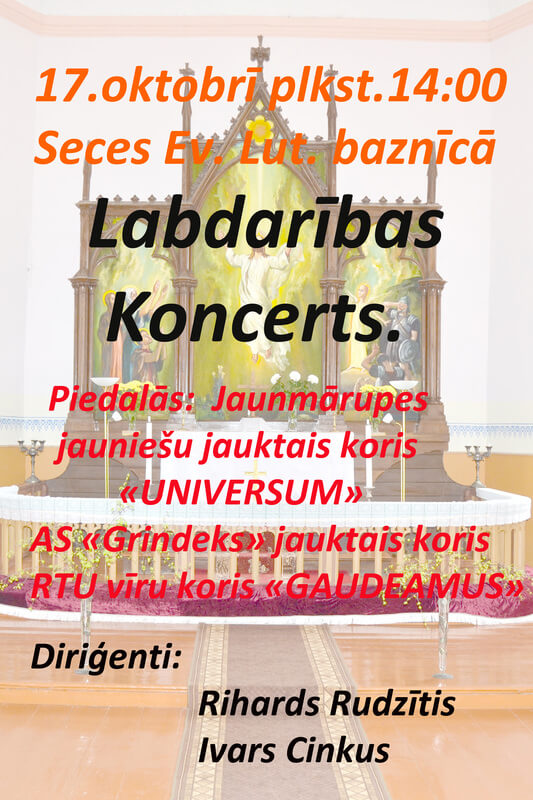 Ladarības koncerts Secē
