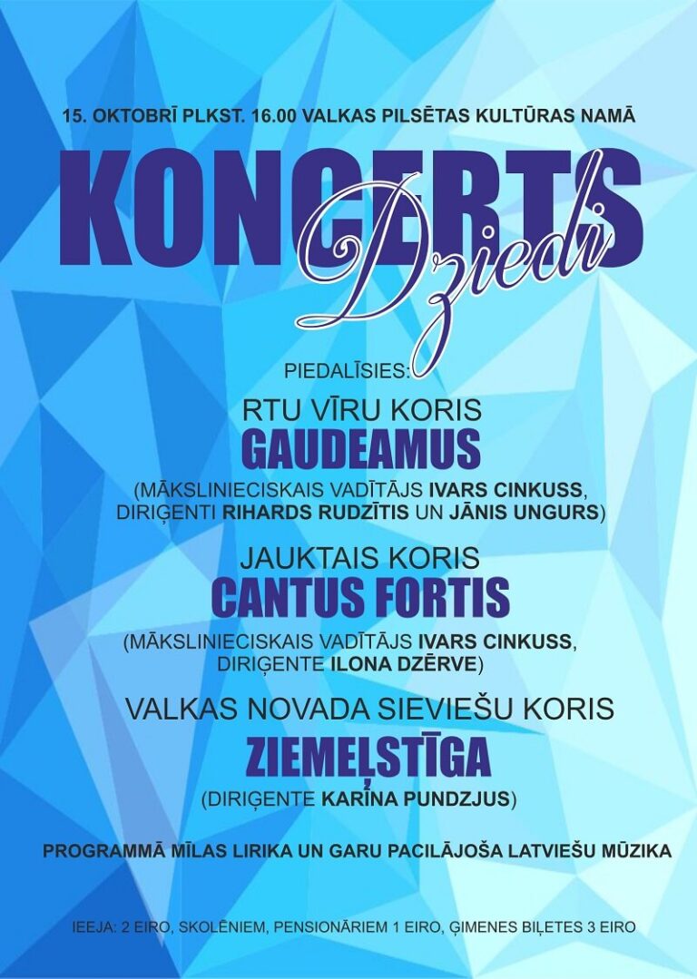 Koru sadraudzības koncerts "Dziedi"