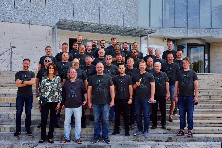 GAUDEAMUS dalība starptautiskā 23. Eiropas vīna dziesmu festivālā Ungārijā