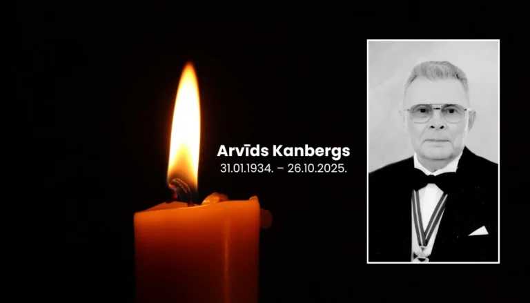 Mūžībā devies ilggadējais RTU mācībspēks, viens no kora «Gaudeamus» dibinātājiem Arvīds Kanbergs